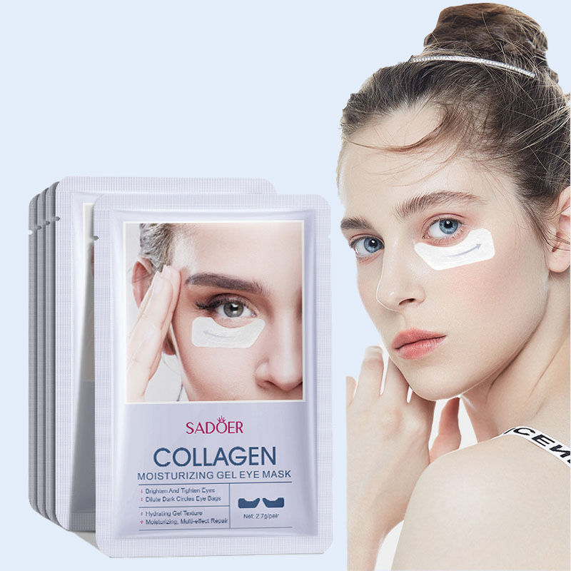 Oligopeptide Wrinkle - 5 Paar Kollagen Gel Augen maske