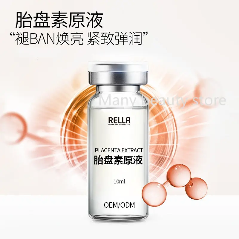 Placenta Extract Serum - Schaf-Plazenta-Extrakt ESSENCE 10 ml, feuchtigkeitsspendend, Anti-Falten,