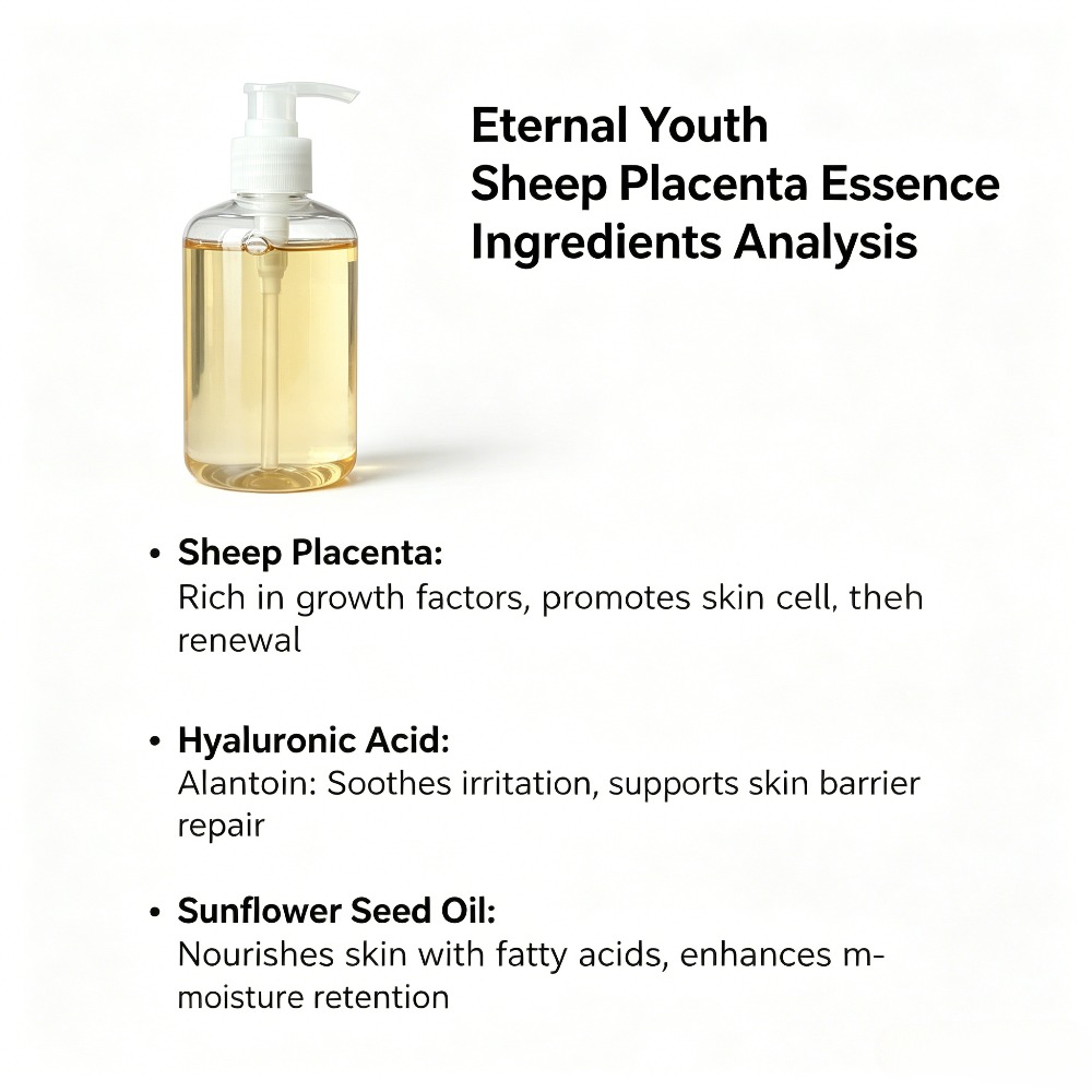 500 ml Sheep Placenta Essence  – Placenta Extract Serum Bewertung und Preis