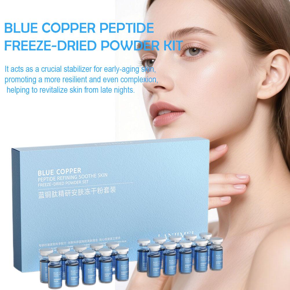 30mg Blaues Kupferpeptid Gefri – Oligopeptide Wrinkle Bewertung und Preis